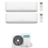 CONDIZIONATORE HISENSE DUAL SPLIT HI-COMFORT 9000+9000 BTU WIFI INVERTER 2AMW52U4RXC A++