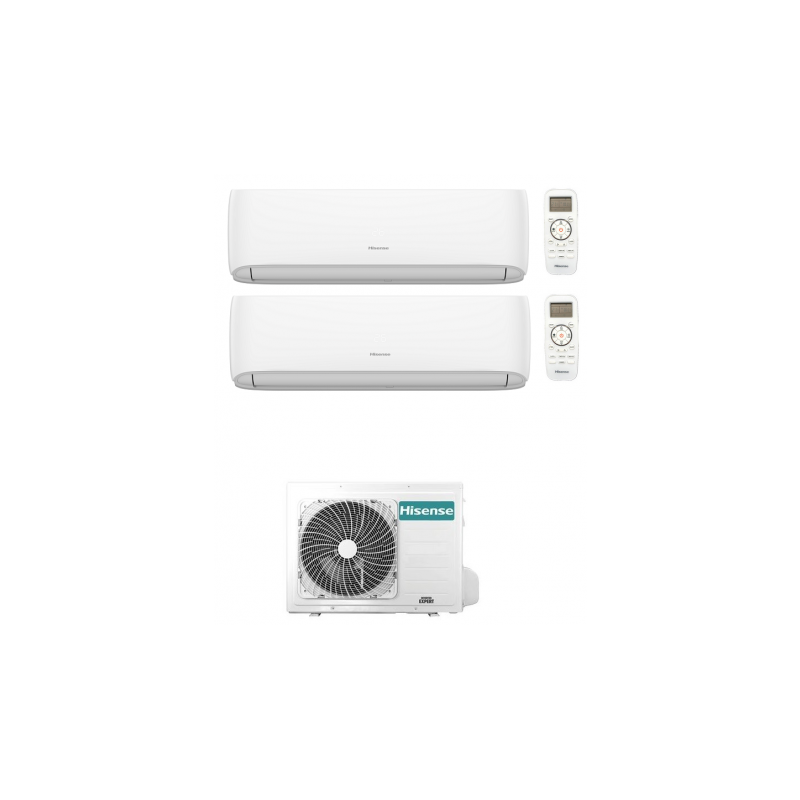 condizionatore hisense dual split hi comfort 1200018000 btu wifi inverter 3amw62u4rjc a