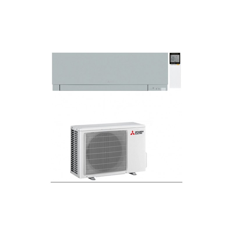 condizionatore mitsubishi kirigamine zen silver 9000 btu msz ef25vgks monosplit inverter wifi integrato r 32