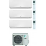 CONDIZIONATORE DAIKIN PERFERA WALL TRIAL SPLIT 7000+9000+9000 BTU WI-FI INVERTER R32 3MXM52A9 A+++