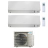 CONDIZIONATORE DAIKIN DUAL SPLIT PERFERA ALL SEASONS 5000+9000 BTU WIFI INVERTER 2MXM40A A+++