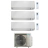 CONDIZIONATORE DAIKIN TRIAL SPLIT PERFERA ALL SEASONS 5000+9000+15000 BTU WIFI INVERTER 3MXM52A A+++