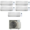 CONDIZIONATORE DAIKIN PENTA SPLIT PERFERA ALL SEASONS 5000+5000+5000+7000+9000 BTU WIFI INVERTER 5MXM90A A+++