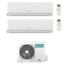 condizionatore hisense dual split ecosense 70007000 btu wifi inverter 2amw42u4rgc