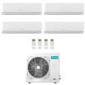 condizionatore hisense quadri split ecosense 70007000900012000 btu wifi inverter 4amw81u4rjc