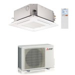 CONDIZIONATORE MITSUBISHI CASSETTA A 4 VIE 9000 BTU MONOSPLIT INVERTER SLZ-M25FA A++