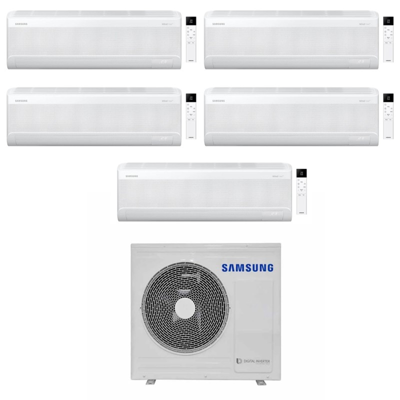 condizionatore samsung penta split windfree avant s2 700090009000900018000 btu wifi inverter aj100txj5kg eu