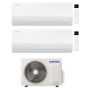 CONDIZIONATORE SAMSUNG DUAL SPLIT CEBU S2 7000+7000 BTU WIFI INVERTER AJ080TXJ4KG/EU A++