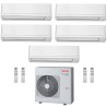 CONDIZIONATORE TOSHIBA PENTA SPLIT SEIYA SMART 5000+5000+5000+7000+9000 BTU WIFI INVERTER RAS-5M34G3AVG-E A++