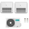 CONDIZIONATORE HISENSE DUAL SPLIT PAVIMENTO CONSOLE R-32 9000+9000 A++ 2AMW35U4RGC