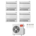 condizionatore tcl quadri split console a pavimento 9000120001800018000 btu wifi inverter mt4250