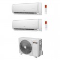condizionatore ferroli dual split giada m 900018000 btu wifi inverter esterna 21 3 a