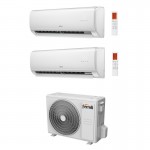 CONDIZIONATORE FERROLI DUAL SPLIT GIADA M 9000+18000 BTU WIFI INVERTER ESTERNA 21-3 A++
