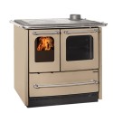 cucina a legna la nordica extraflame sovrana easy evo 20 75 kw colore cappuccino ad aria