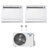 CONDIZIONATORE PANASONIC DUAL SPLIT CONSOLE A PAVIMENTO 9000+9000 BTU INVERTER CU-2Z35TBE A+++