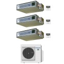 condizionatore panasonic trial split canalizzato 90001200018000 btu inverter cu 4z80tbe