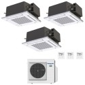 condizionatore panasonic trial split cassetta 4 vie 120001800018000 btu inverter cu 4z80tbe