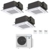 CONDIZIONATORE PANASONIC TRIAL SPLIT CASSETTA 4 VIE 12000+18000+18000 BTU INVERTER CU-4Z80TBE A++