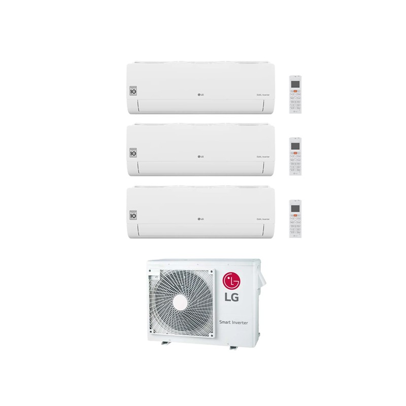 condizionatore lg trial split libero smart 70001200018000 btu wifi inverter mu4r25