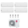 CONDIZIONATORE LG QUADRI SPLIT LIBERO SMART 7000+7000+9000+9000 BTU WIFI INVERTER MU4R27 A++