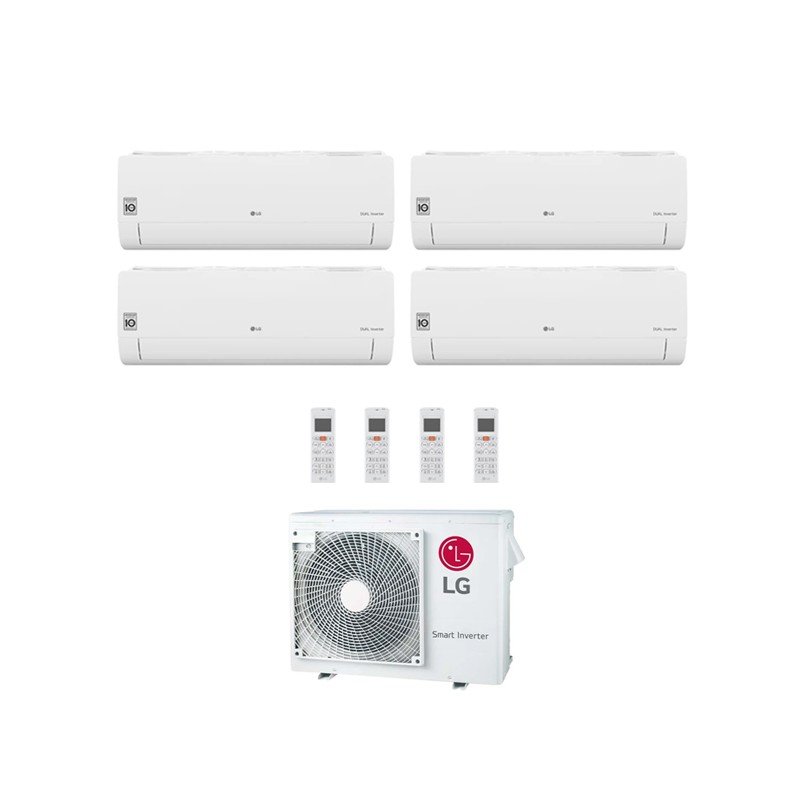 condizionatore lg quadri split libero smart 7000700090009000 btu wifi inverter mu4r27