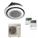 condizionatore samsung commerciale cassetta 360 10 kw trifase comando wireless ac100kx4dnh