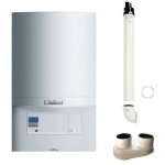 CALDAIA A CONDENSAZIONE VAILLANT ECOTEC PRO VMW 226/5-3 CAMERA STAGNA 18 KW + KIT FUMI OMAGGIO