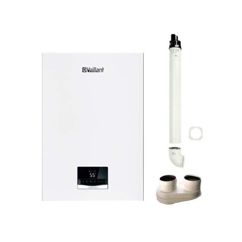 vaillant caldaia ecotec intro vmw 1824 as1 1 a condensazione 24 kw metano kit fumi omaggio