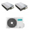 CONDIZIONATORE HISENSE CANALIZZATO DUAL SPLIT 9000+12000 BTU INVERTER 2AMW42U4RGC R-32 A++