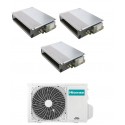 condizionatore hisense canalizzato trial split 900090009000 btu inverter 3amw62u4rfa r 32 a plus plus