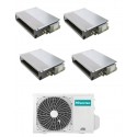 condizionatore hisense canalizzato quadri split 9000900090009000 btu inverter 4amw81u4raa r 32 a plus plus