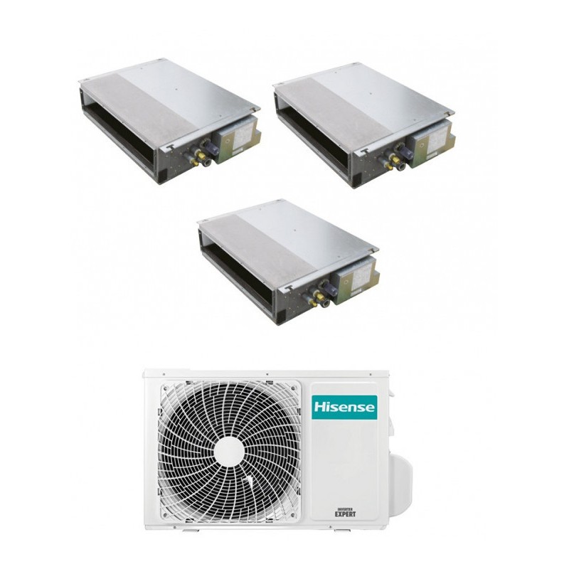 condizionatore hisense canalizzato trial split 120001200012000 btu inverter 4amw81u4raa r 32 a plus plus