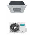 HISENSE CONDIZIONATORE A CASSETTA 4 VIE MONOSPLIT INVERTER GAS R32 12000 BTU A++