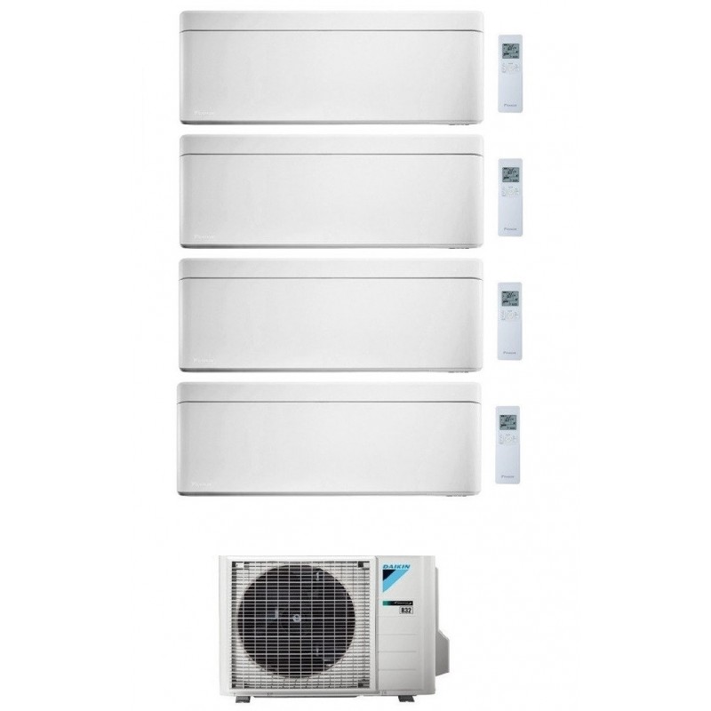 daikin stylish condizionatore quadri split 70007000700018000 btu bianco gas r 32 wi fi inverter 4mxm68n