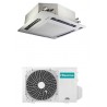 HISENSE CONDIZIONATORE CASSETTA A 4 VIE MONOSPLIT INVERTER GAS R32 24000 BTU AUC71UR4RJC8 A++