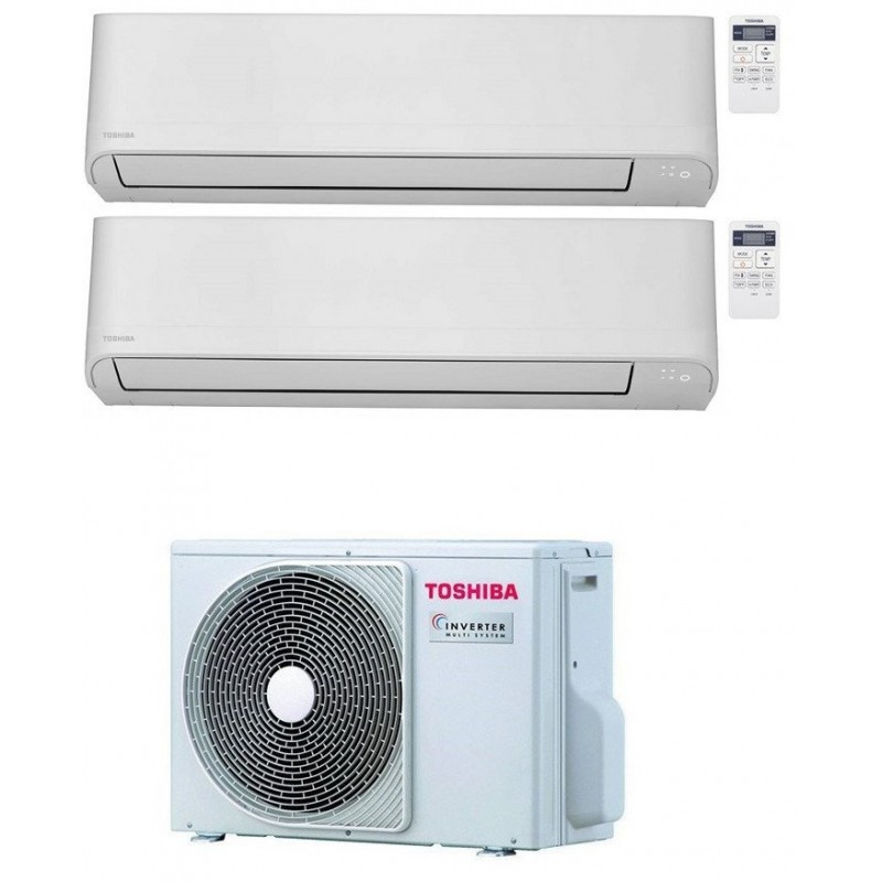 toshiba seiya condizionatore dual split 700012000 btu inverter r32 ras 2m14u2avg e a plus plus