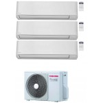 TOSHIBA NEW SEIYA CONDIZIONATORE TRIAL SPLIT 7000+7000+9000 BTU INVERTER R32 RAS-3M18U2AVG-E A++