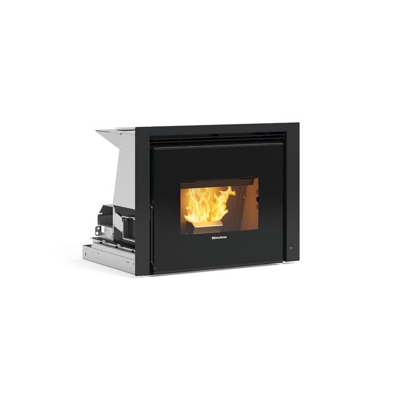 inserto a pellet la nordica extraflame comfort p70 air 10 kw ad aria