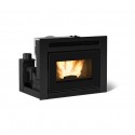 inserto a pellet la nordica extraflame comfort idro l80 19 kw ad acqua