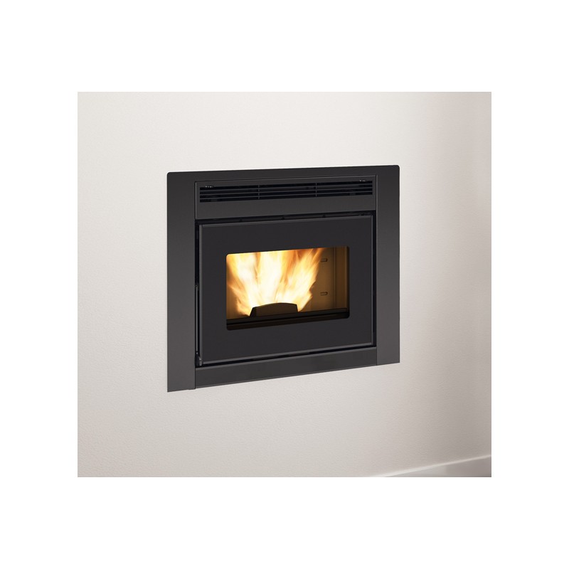 inserto a pellet la nordica extraflame comfort idro l80 19 kw ad acqua