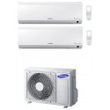 condizionatore samsung new style plus dual split 1200012000 btu inverter aj050mcj2eh a