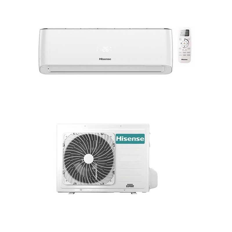 condizionatore hisense energy pro wi fi 9000 btu monosplit inverter r32