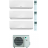 CONDIZIONATORE DAIKIN PERFERA WALL TRIAL SPLIT 9000+15000+15000 BTU WI-FI INVERTER R32 3MXM68N A+++