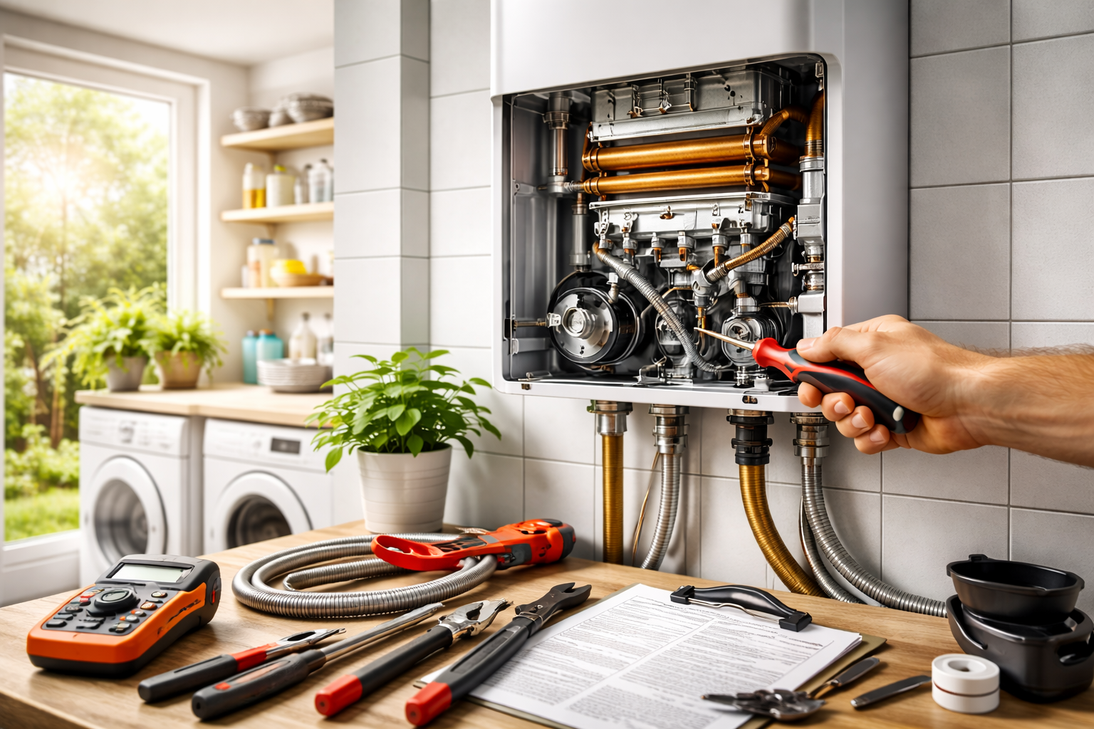 manutenzione scaldabagno gas