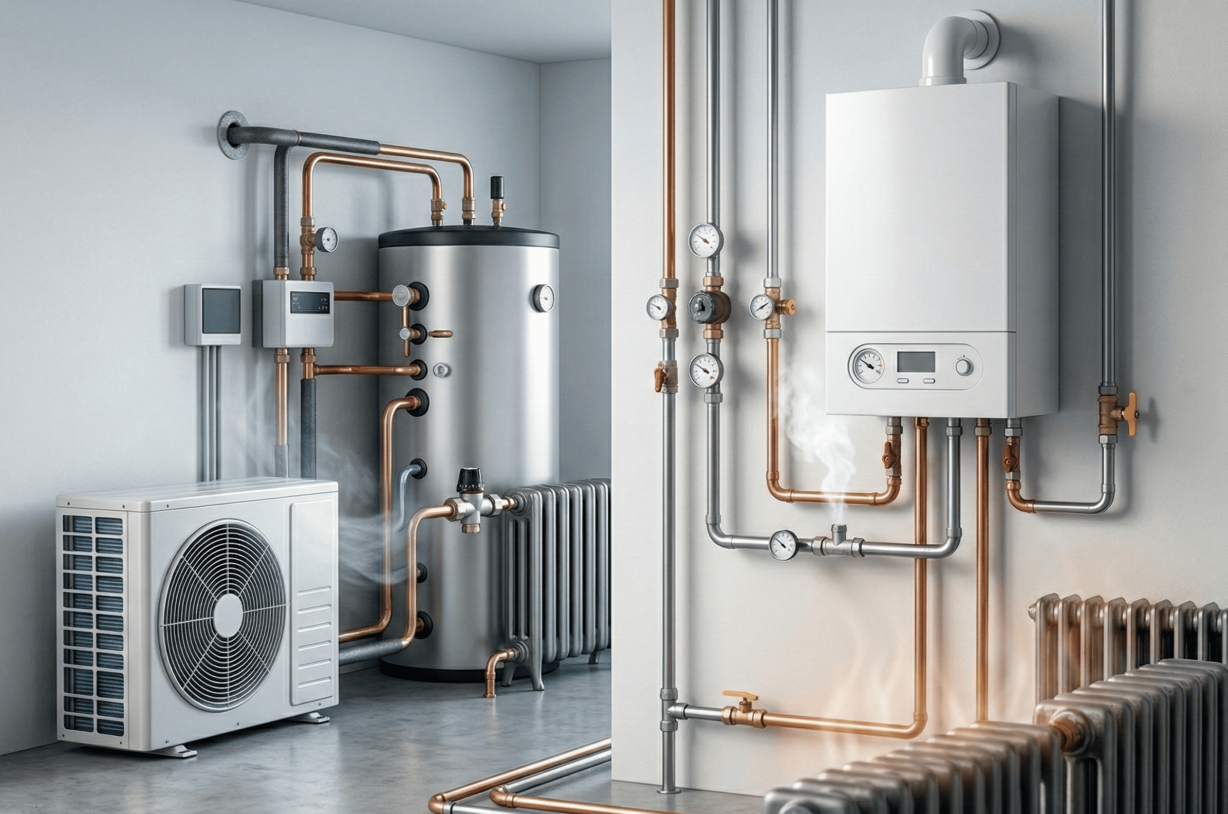 Pompa di calore ibrida: cos’è, come funziona e quando è la scelta giusta